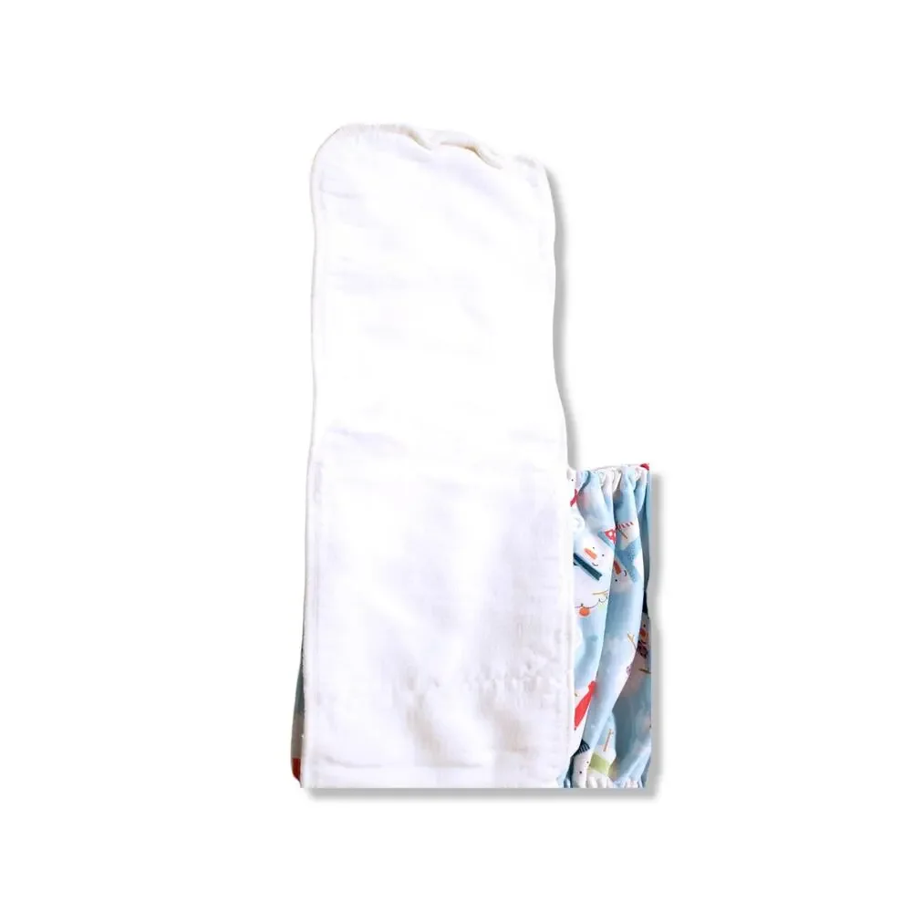 Blueberry OS Frosty Pocket  Cloth Diaper Bamboo